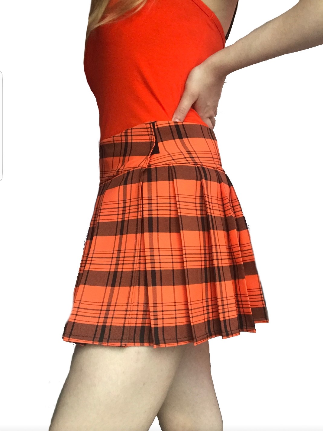 Micro Mini Skirt Plaid Pleated (Brisbane)