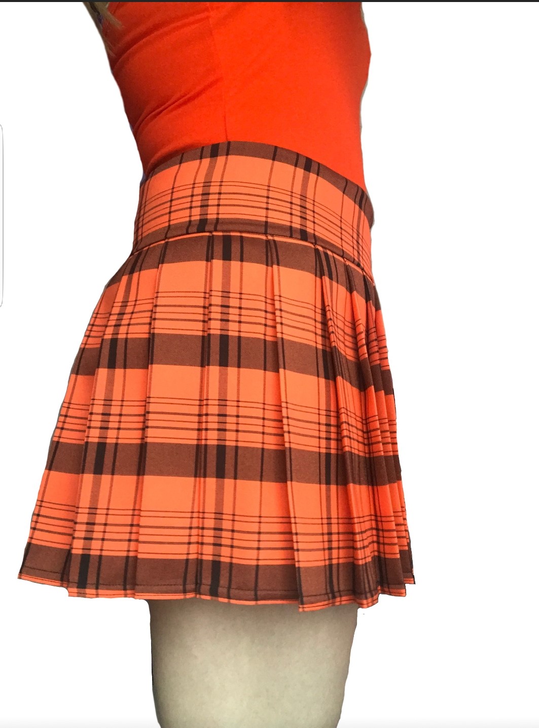 Micro Mini Skirt Plaid Pleated (Brisbane)