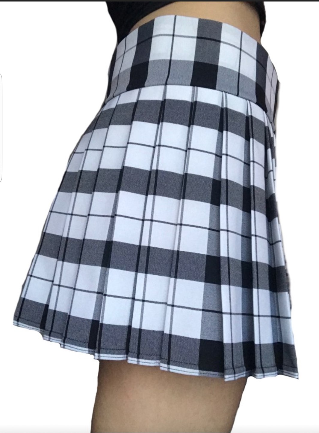 MICRO MINI Skirt Plaid Pleated (NewCastle)